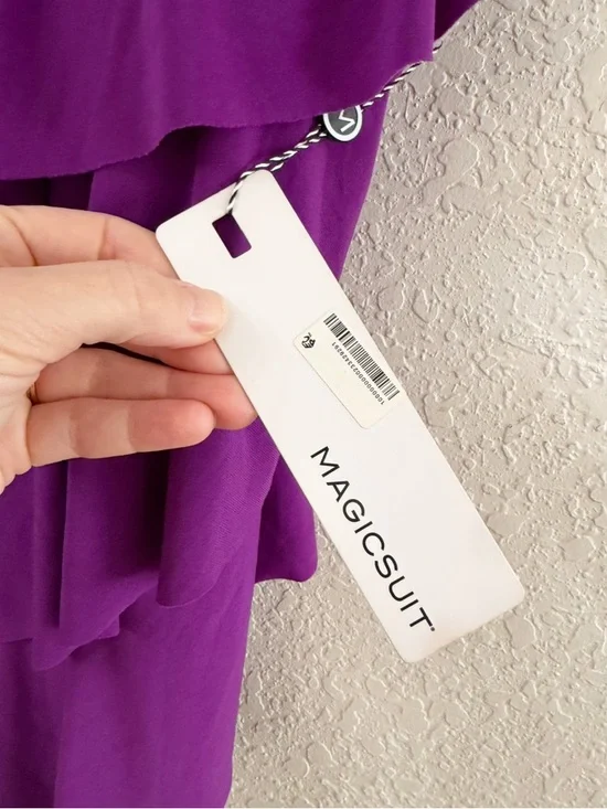 Magicsuit Purple Rita Tankini Swim Top - NWT - 16 - Picture 7 of 12